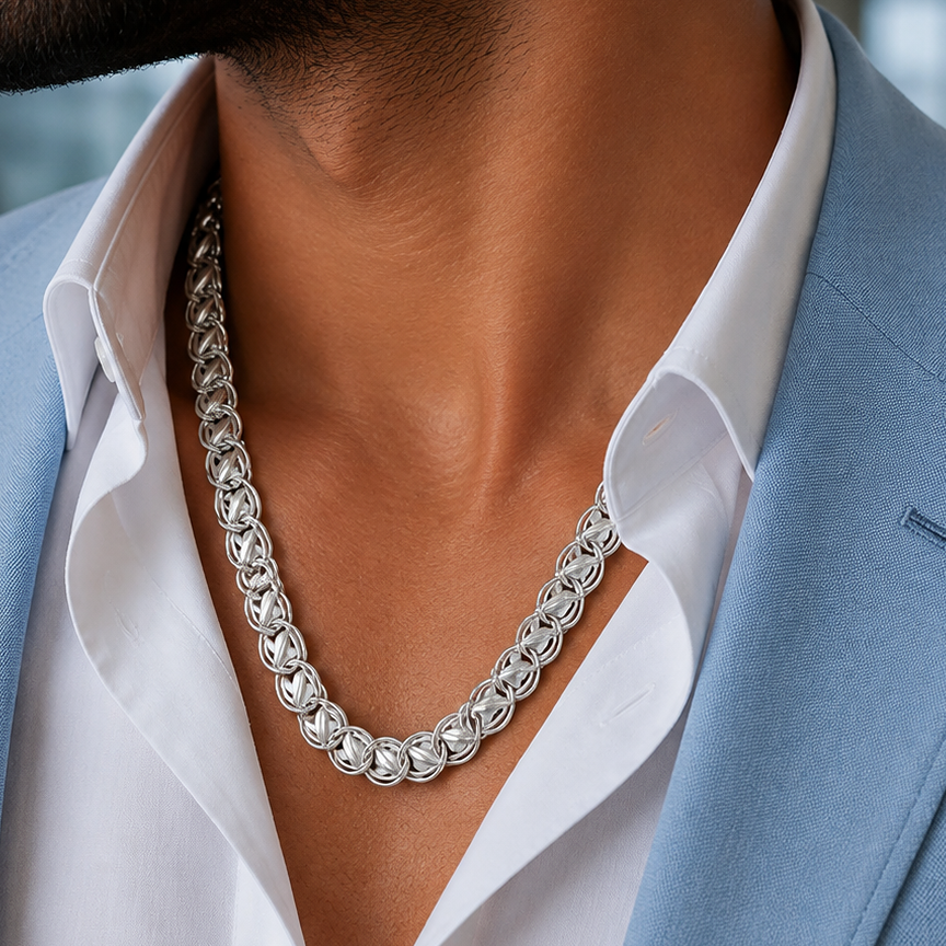 Boys Silver Chain